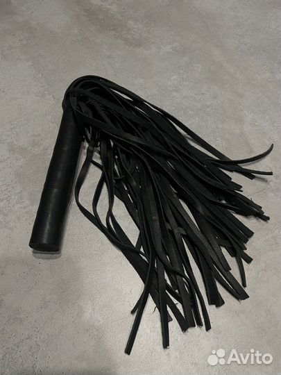 Флоггер из натуральной кожи