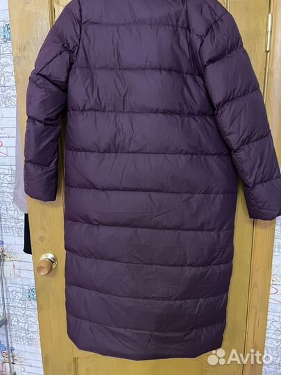 Пуховик женский длинный 46 размер