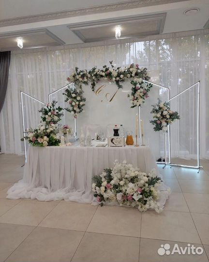 Свадебный декор в аренду