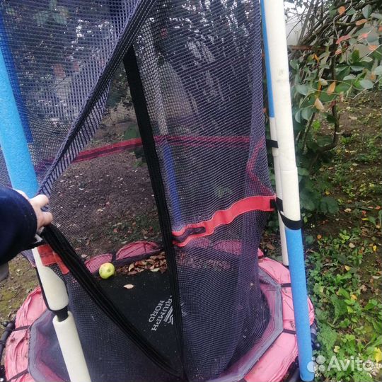 Детский батут с сеткой бу
