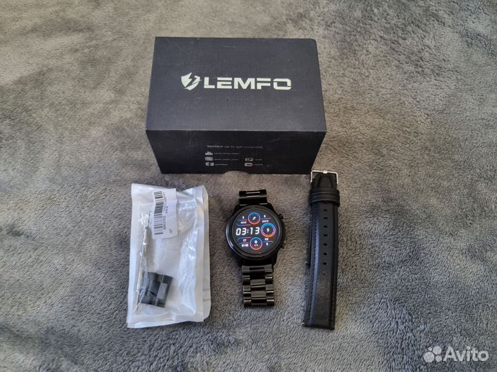 Смарт часы Lemfo б/у