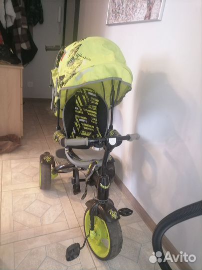 Детский велосипед с ручкой бу