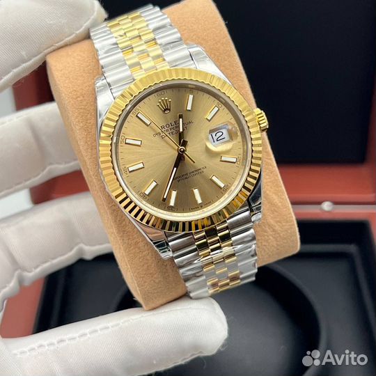 Rolex DateJust 41 желтое золото