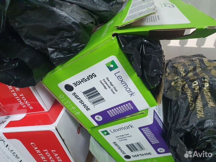 Картриджи для лазерных принтеров. Б/У