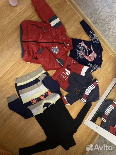Вещи пакетом на мальчика 104 3/4