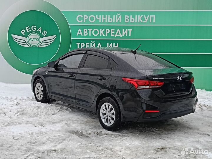 Hyundai Solaris 1.4 МТ, 2018, 104 075 км