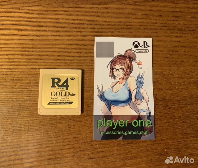 Картридж R4 с 16гб памяти