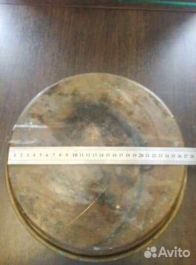 Латунный таз для варенья