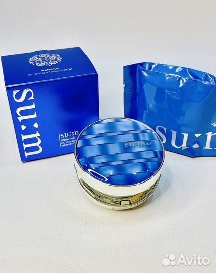 SUM37 Солнцезащ. кушон 50+++ Waterfull CC 01