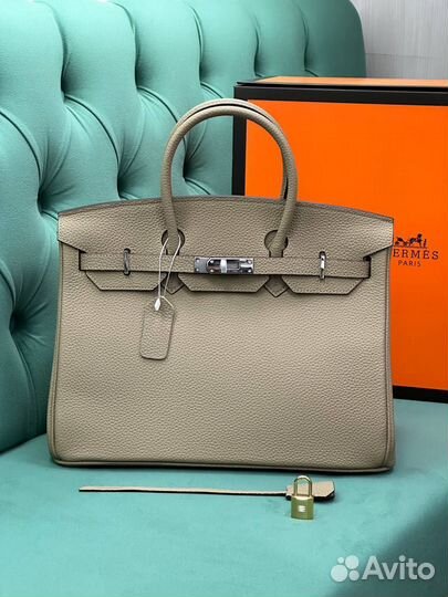 Сумка Hermes Birkin натуральная Кожа