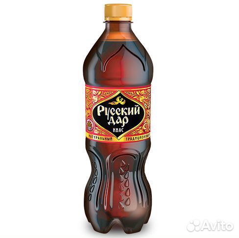 Квас Традиционный фильтрованный Русский Дар 0,5л