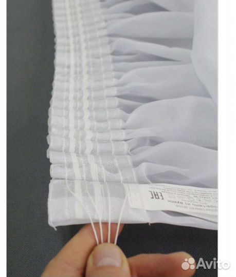 Новая готовая тюль