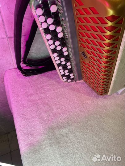 Тульский Белый баян. Золотая решётка. Бн 39