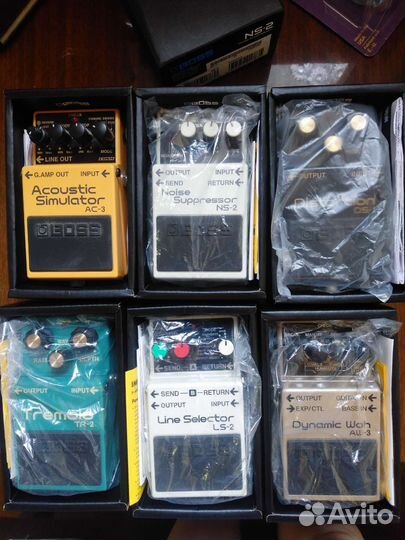 Гитарные педали boss