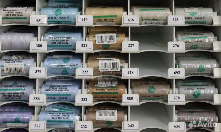 Нитки швейные 365 м в ассортименте