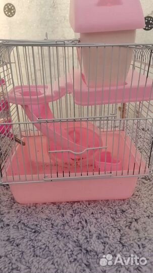 Клетка для грызунов пластиковая