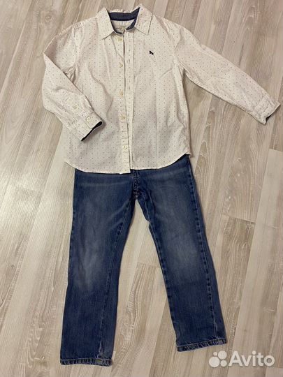 Брендовые вещи пакетом на мальчика 110-116