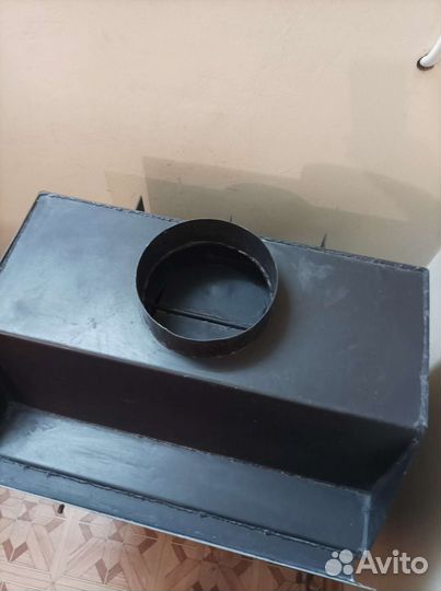 Камин встраиваемый сталь