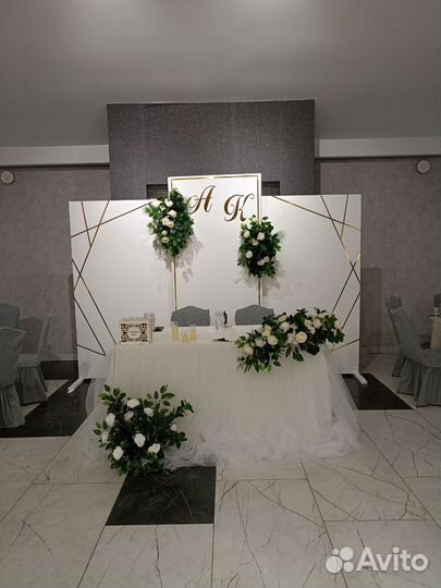 Оформление свадьбы,выездной регистрации,юбилей