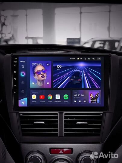 Магнитола на Subaru Forester 3 2007-2013