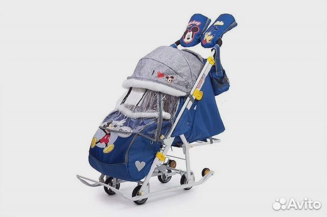 Санки-коляска Nika