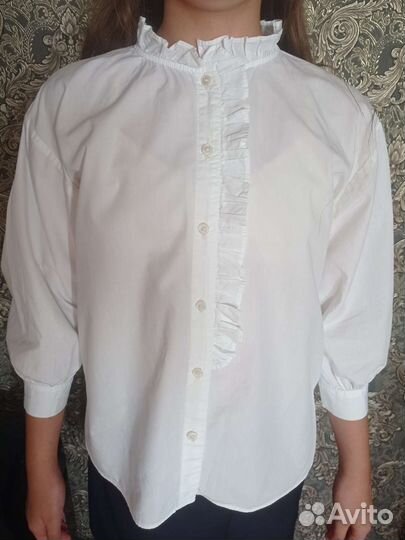 Блузка zara для девочки 134