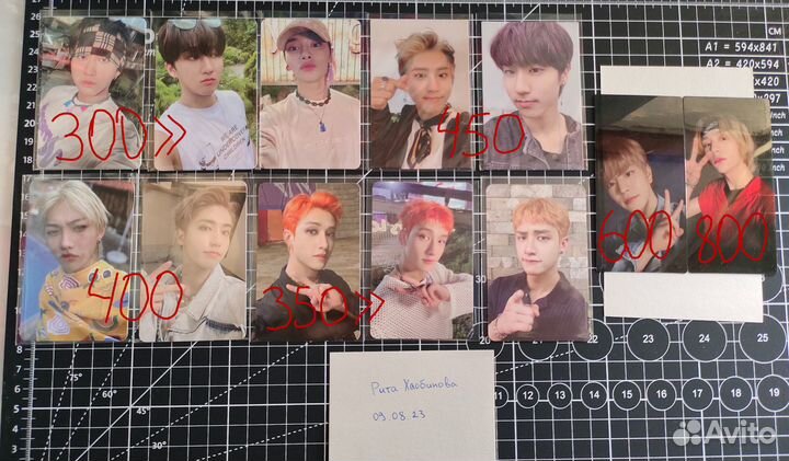 Официальные карты stray kids kpop