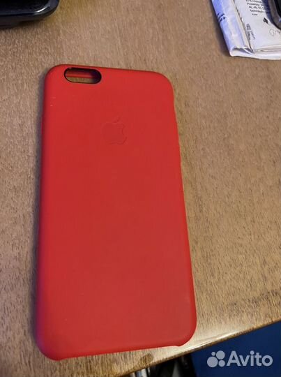 Силиконовый чехол для iPhone 6.6s (product) RED