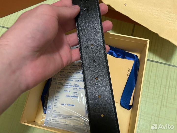 Louis vuitton ремень оригинал