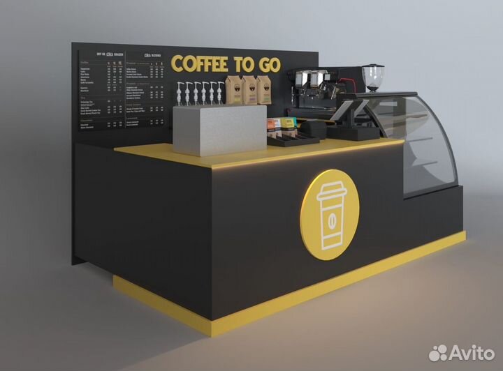 Кофейная стойка, кофейные островки