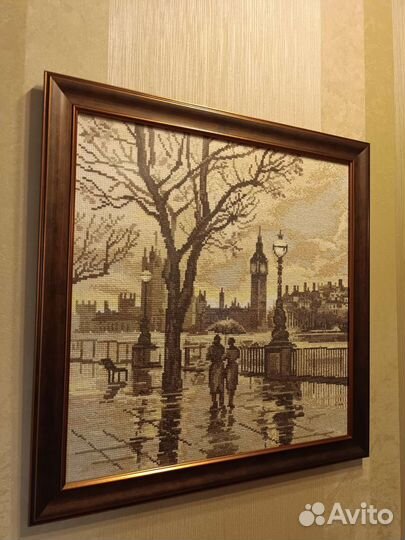 Картина вышитая крестом