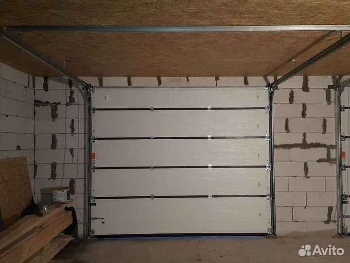 Гаражные секционные ворота