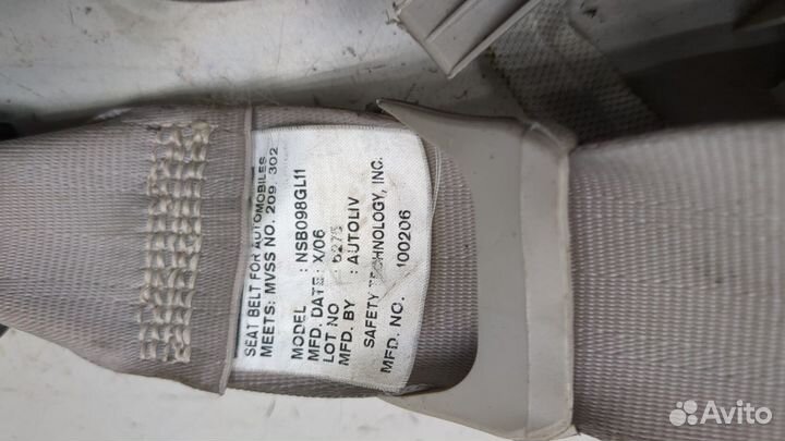 Ремень безопасности Acura TL, 2007