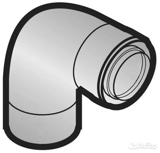 Набор из 2 колен