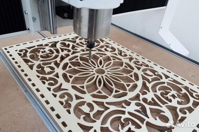 Фрезерные работы на станке (дерево, пластик и др.)