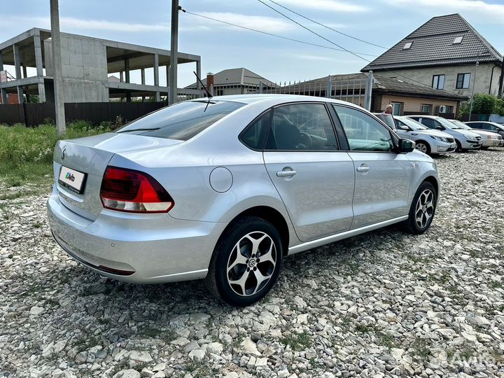 Volkswagen Polo 1.6 AT, 2015, 109 200 км