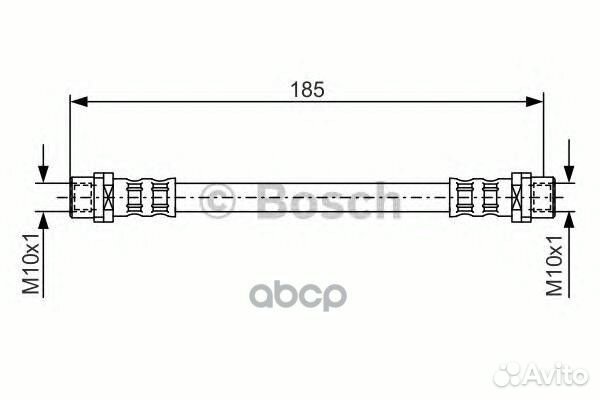 Тормозной шланг 1987476458 Bosch