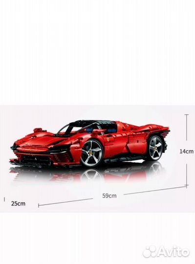 Конструктор Спорткар Ferrari Daytona SP3