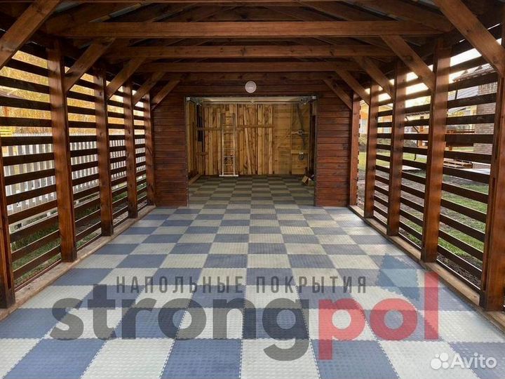 Модульное напольное покрытие