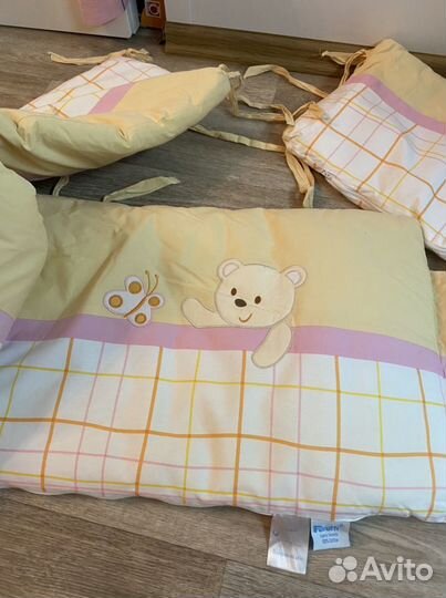 Бортики в кроватку feretti