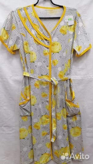 Халаты на пуговицах и с запахом женские