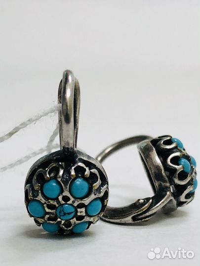 Серебряные серьги