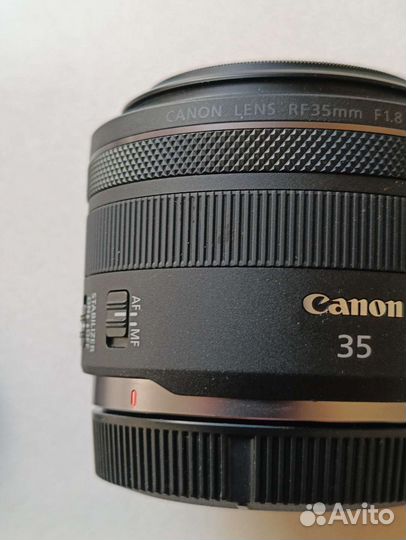 Резерв до 3.08 Объектив canon rf 35mm f 1.8