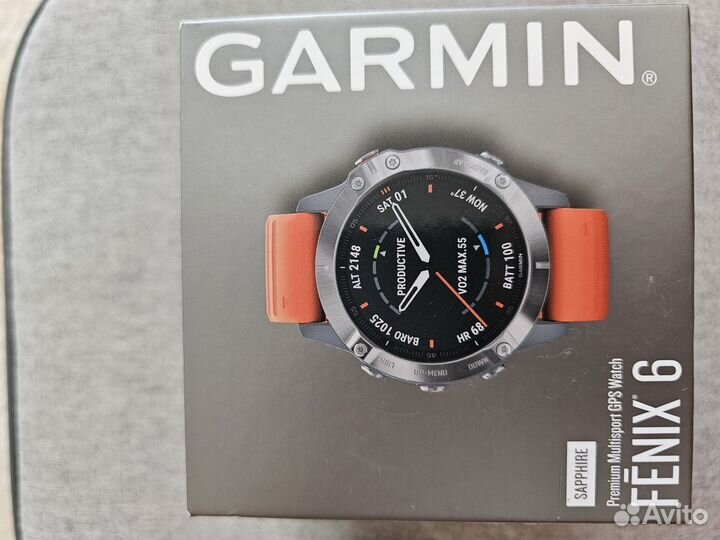 Garmin fenix 6 sapphire titanium