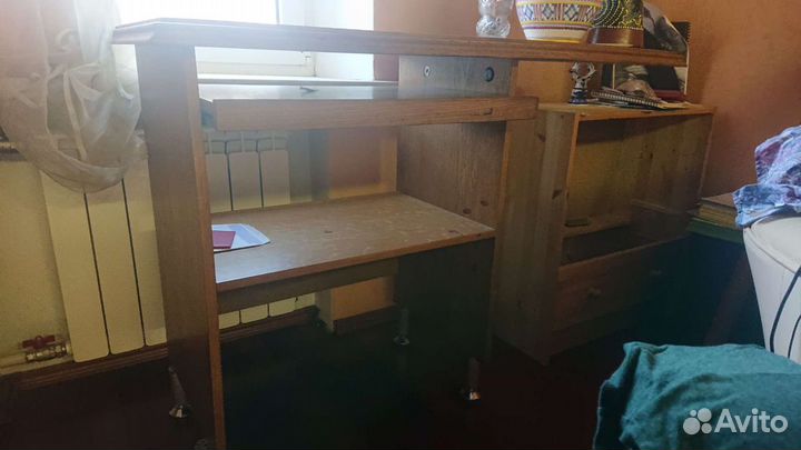 Письменный стол из массива дуба