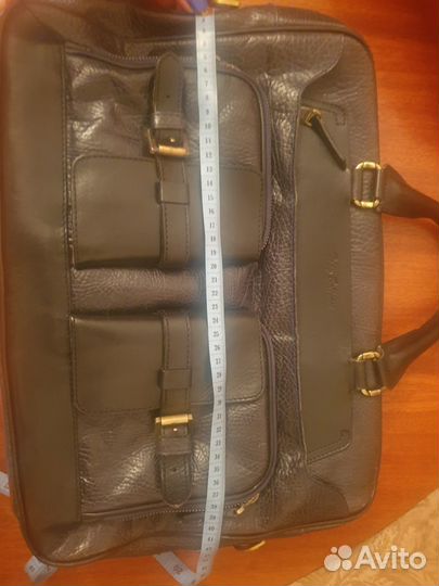 Мужская кожаная сумка портфель