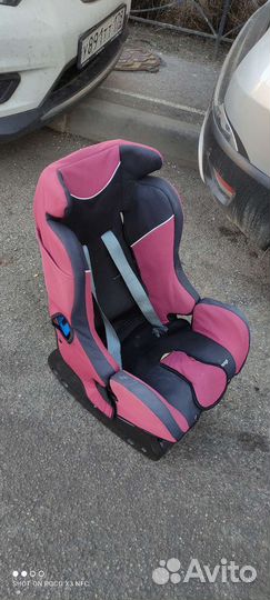 Детское автокресло мишутка