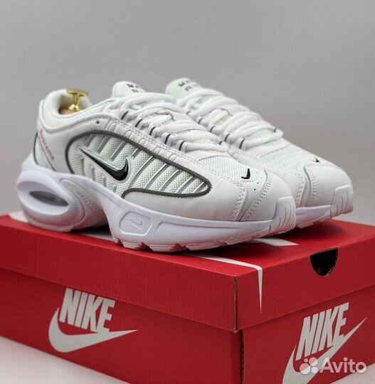 Кроссовки nike air max tailwind 4 белые (41-45)