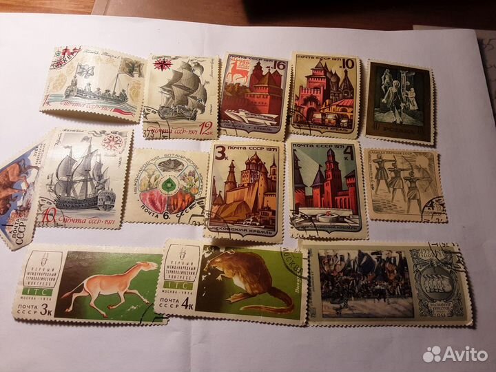 Почтовые марки ч2