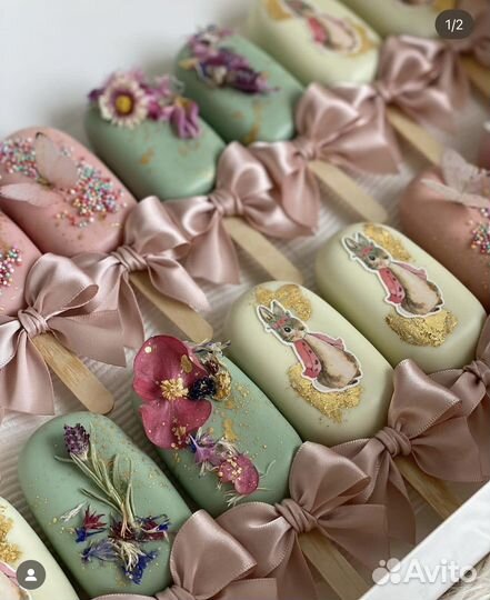 Эскимо, кейкпопсы, муссовые эскимо кейтеринг